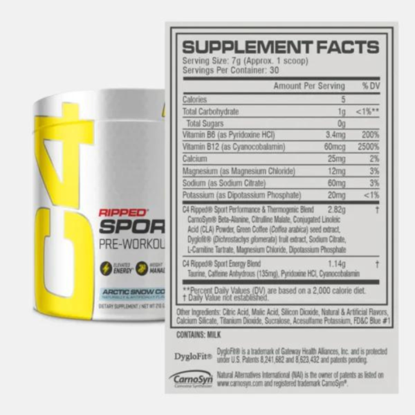 CapC4 RIPPED SPORT | 30’s | CELLUCOR - Image 2